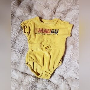 Grayson Baby / Malibu Surf Beach Club 1978 / Terry Cloth Bodysuit 3-6M